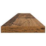 vidaXL Planche d'étagère à livres 4 Pièces Marron 100 x 40 x 1.5cm