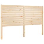vidaXL Tête de lit 141x4x100 cm Bois massif de pin