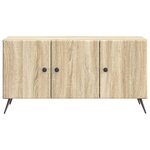 vidaXL Meuble TV Chêne Sonoma 99 x 34 5 x 50 cm Bois d'ingénierie