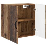vidaXL Armoire Murale 59 x 31 x 60 cm Bois d'ingénierie Bois ancien