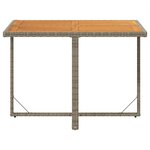 vidaXL Table de Jardin