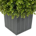 Plante artificielle Eucalyptus avec pot 27x27x90 cm Vert