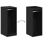 vidaXL Armoire Chêne noir 41 x 48 x 102 cm Bois d'ingénierie