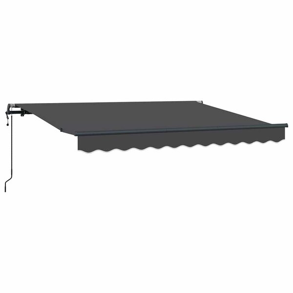 vidaXL Auvent Rétractable Anthracite 250 x 200 cm