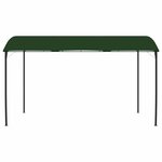 vidaXL Pavillon 4 x 3 x 2 55 m Vert Acier enduit de poudre et tissu