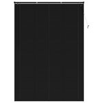vidaXL Store Vénitien Réglable Noir 213 x 130 cm PVC