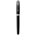 PARKER Sonnet Stylo roller noir mat  Recharge noire pointe fine  Coffret cadeau