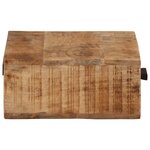 vidaXL Table de chevet murale 40x30x13 5 cm bois de manguier massif