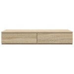 vidaXL Tiroirs de lit avec tiroir Chêne sonoma 80 x 36.5 x 16.5 cm