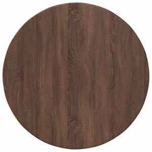 vidaXL Plateau de table Chêne marron 60 x 60 x 1 5 cm