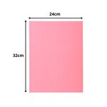 Paquet de 50 chemises 2 rabats SUPER 210 - 24x32cm Rose x 5 EXACOMPTA