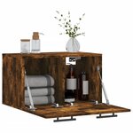 vidaXL Armoire murale Chêne fumé 60x36 5x35 cm Bois d'ingénierie