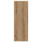 vidaXL Ensemble de meuble TV mural 8 Pièces chêne artisanal