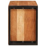 vidaXL Étagère à vin Marron 100 x 45 x 33 cm Bois d'Acacia Massif