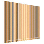vidaXL Tissu de remplacement pour auvent rayures multicolores 4 5x3 5m