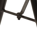 vidaXL Table à écrire Bois de manguier massif 118 x 50 x 75 cm