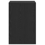 vidaXL Bureau chêne noir 101x50x76 5 cm Bois d'ingénierie