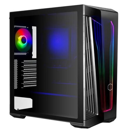 Boîtier PC Gaming ARGB - COOLER MASTER - MasterBox MB540 - Tempered glass, Bandeaux ARGB - Noir ( MB540-KGNN-S00 )