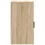 vidaXL Buffet Chêne Sonoma 40x41x75 cm Bois d'ingénierie