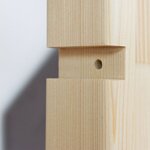 Etagère cabane TALLY bois naturel