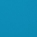 Vidaxl coussin de palette bleu 120x80x12 cm tissu