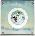 Pièce de monnaie en Argent 50 Pence g 8 Millésime 2023 Winter Tale Snowman SNOWMAN