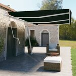 vidaXL Auvent automatique sur pied 600x350 cm Anthracite