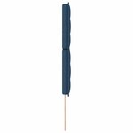 vidaXL Tête de lit LED avec des lumières à LED Bleu 200 cm Polyester
