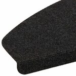 vidaXL Tapis d'escalier auto-adhésifs 15 pc 80 x 28 x 3 5 cm