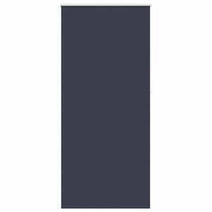 vidaXL Store enrouleur occultant 124 4 x 230 cm  largeur du tissu 120 cm  coloris marine