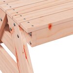 vidaXL Table de pique-nique pour enfants bois massif de douglas