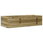 vidaXL Jardinière 90x40x23 cm bois de pin imprégné