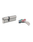 THIRARD - Cylindre de serrure double entrée T2  40x60mm  nickel  anti-arrachement  anti-perçage  anti-crochetage  5 clés - THIRARD