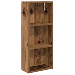 vidaXL Armoire murale de salle de bain Bois ancien 30 x 14 x 70 cm