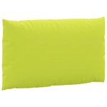 vidaXL Coussins de palette lot de 2 vert vif tissu oxford