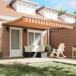 vidaXL Cadre d'auvent Multicolore 400 × 300 cm