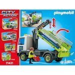 PLAYMOBIL 71431 - Camion-grue de recyclage de verre