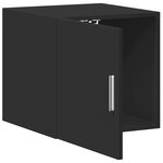 vidaXL Armoire murale noir 40x42 5x40 cm bois d'ingénierie