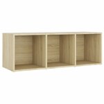 vidaXL Ensemble de meubles TV 3 Pièces Chêne sonoma Bois d'ingénierie