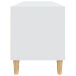 vidaXL Meuble TV blanc 100x34 5x44 5 cm bois d'ingénierie