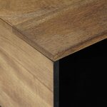 vidaXL Table basse Marron 80 x 50 x 40 cm Bois de mangue massif