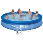 INTEX Kit piscine ronde autoportée Easy Set - 457,2 x 83,82 cm