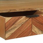vidaXL Meuble TV 100x35x50 cm Bois massif d'acacia