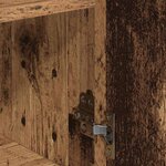 vidaXL Buffet avec tiroir Vieux bois 60 x 31 x 70 cm Bois d'ingénierie