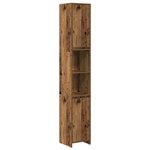 vidaXL Ensemble de meubles salle de bain 4 Pièces bois d'ingénierie