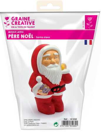 Moule en latex Père Noel