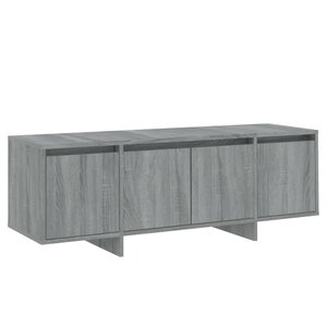 vidaXL Meuble TV Sonoma gris 120x30x40 5 cm Bois d'ingénierie