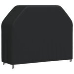 vidaXL Housse de barbecue 162x61x122 cm noir oxford 420D