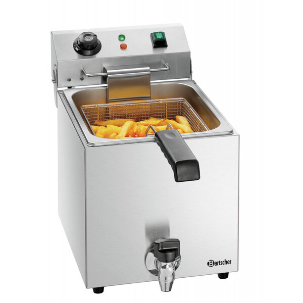 Friteuse snack iii plus - 5 5 litres - bartscher -  - acier inoxydable 300x530x385mm