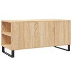 vidaXL Table basse chêne sonoma 102x44 5x50 cm bois d'ingénierie